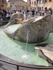 1 Fountain at Spanish Steps