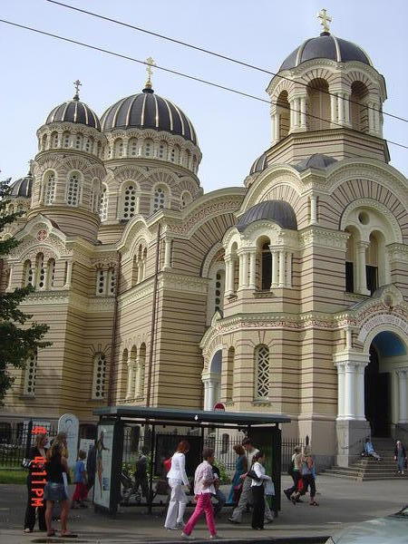 Orthodox church in Riga