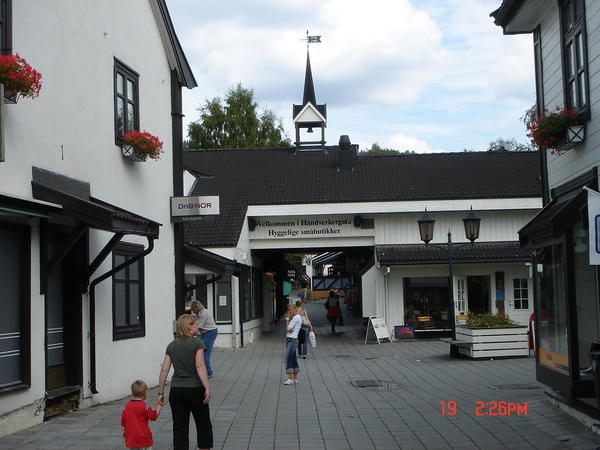 Lillehammer: center city