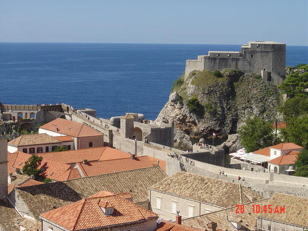 Dubrovnik old town wall