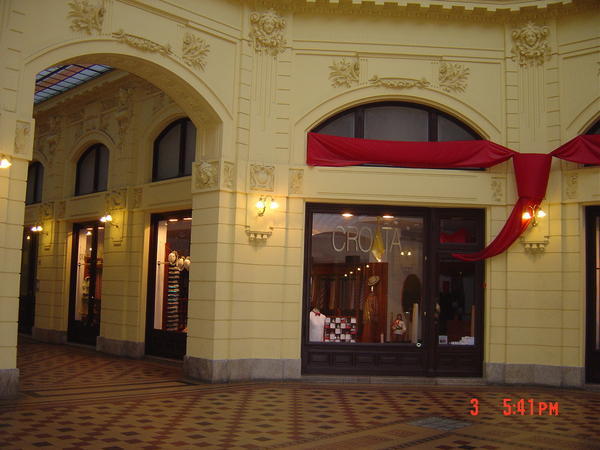 the famous tie specialty store in Zagreb