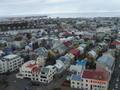 arial view of Reykjavik