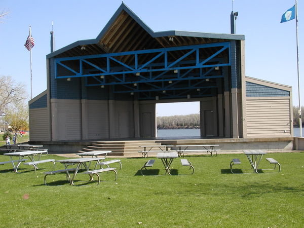 Band Shell in Pierre City Park