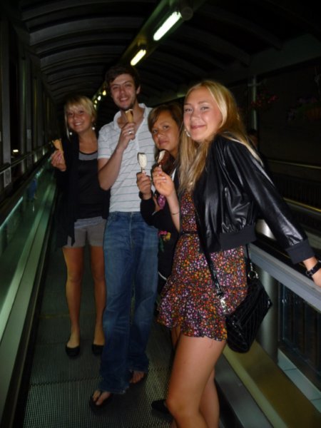 swedish girls, tom, and ice cream