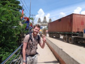 at the cambodian boarder
