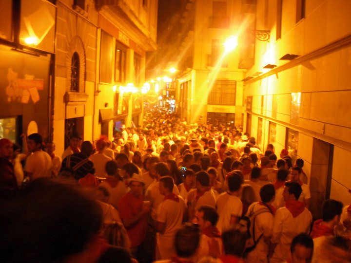 Pamplona at Night