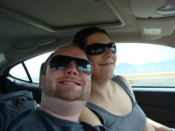 Driving to Primm