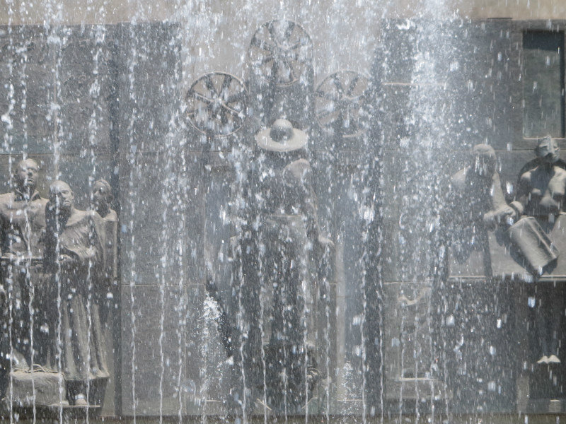 Fountain detail