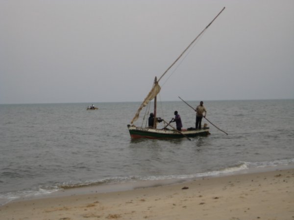Båd i Maputo