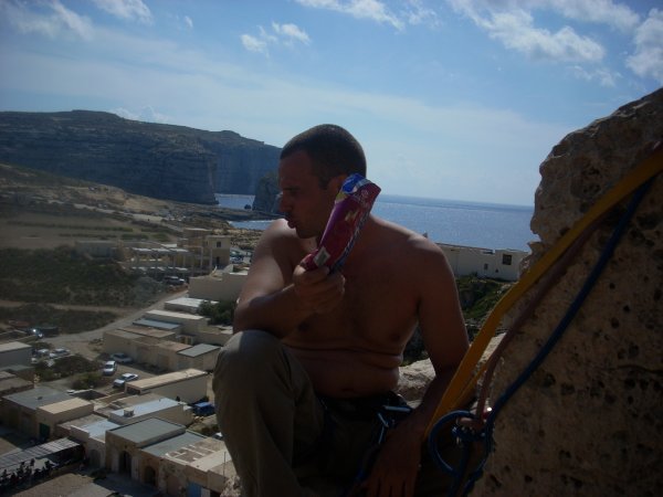 Der schoenste Platz sum Sichern auf ganz Gozo
