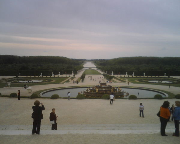 a tiny portion of the gorgeous Versailles gardens