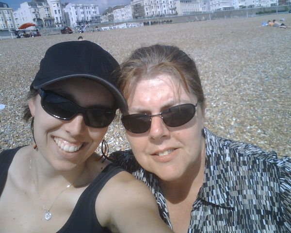 Us at Brighton Beach