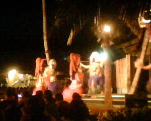 Tahitian Dancers at Luau