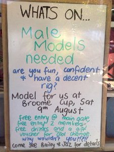 Male Models Advert ... Sign me up!!