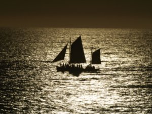 Pearl Lugger off Cable Beach