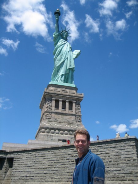 Sean and Lady Liberty