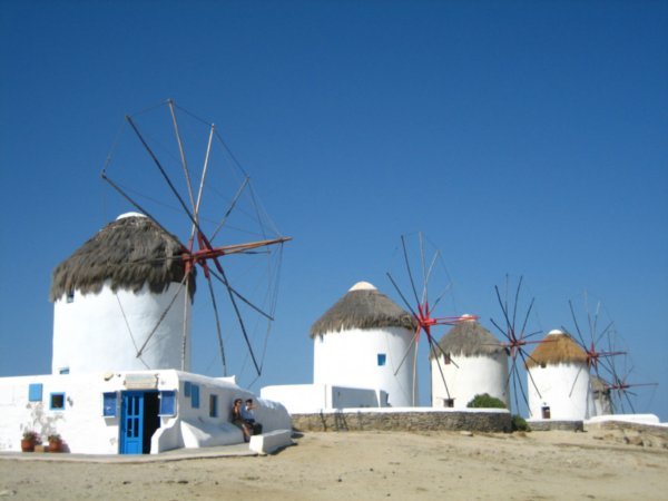 Windmills at Mykonos