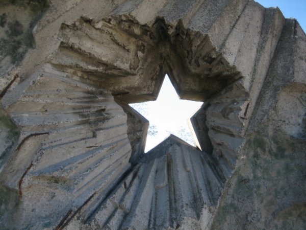 Concrete Monument at Memento Park