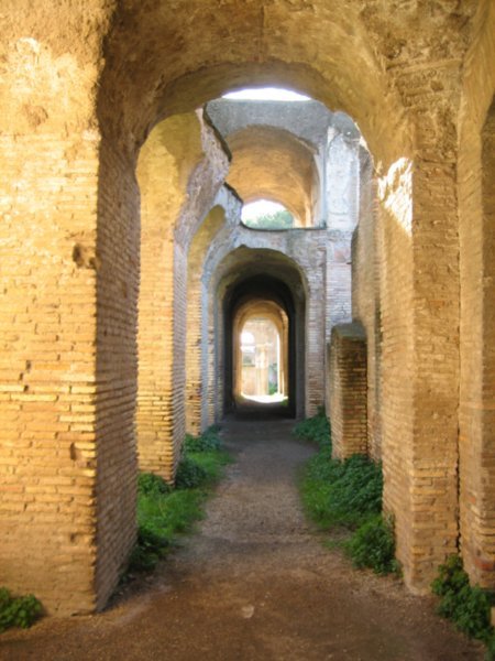 Passageway at Ostia Antica