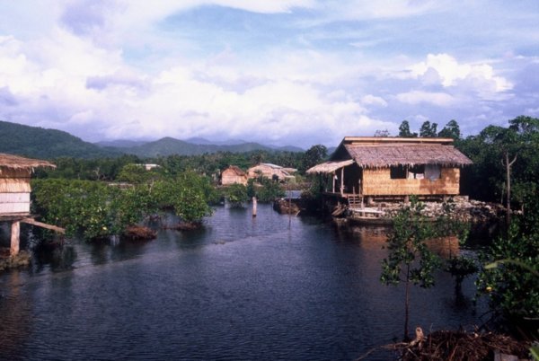 artificial islands, Langa Langa Lagoon
