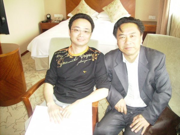 Leo Zhou and Production manager