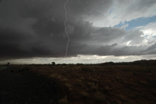 Lightening in the outback