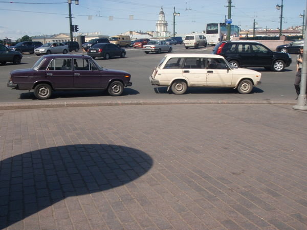The most common vehicle in Russia!