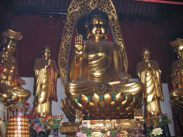 Tianning Pagoda Buddah
