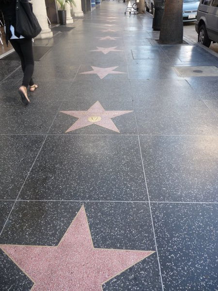 The walk of fame