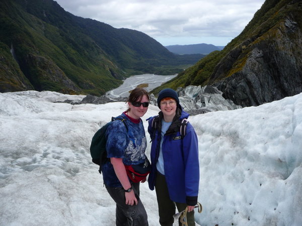 Us on the glacier