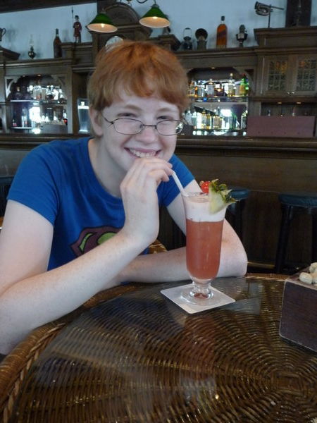annie and her Singapore sling