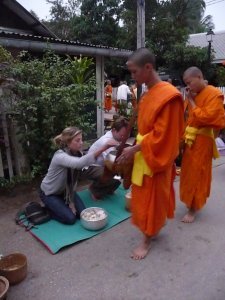 Feed the monks (Luang Prabang)