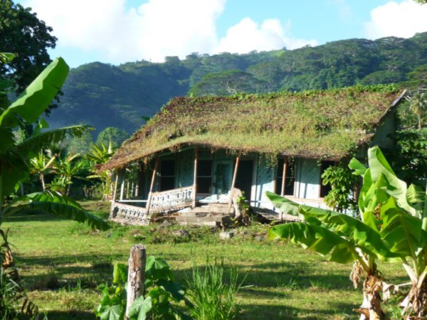 Our new home - or the only accomodation we could afford on tahiti
