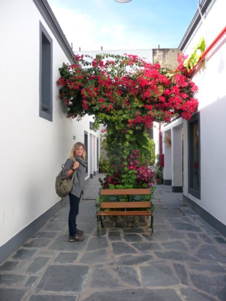 Wandering the courtyards in San Telmo
