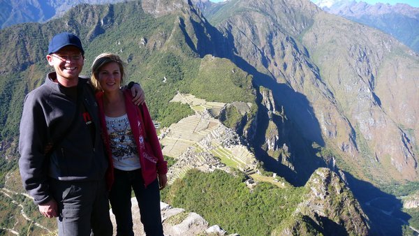 Overlooking Machu Piccu