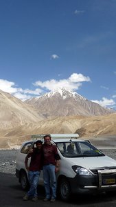 On the Nubra valley trip with Rinchen