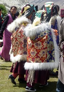 Different Ladakh costumes
