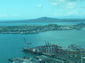 View across the harbour to Rangitoto