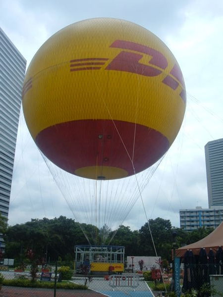 Giant helium balloon
