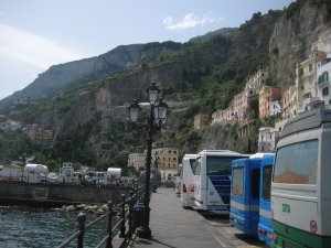 Amalfi and the dramatic scenery