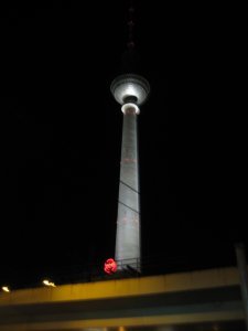TV Tower at night