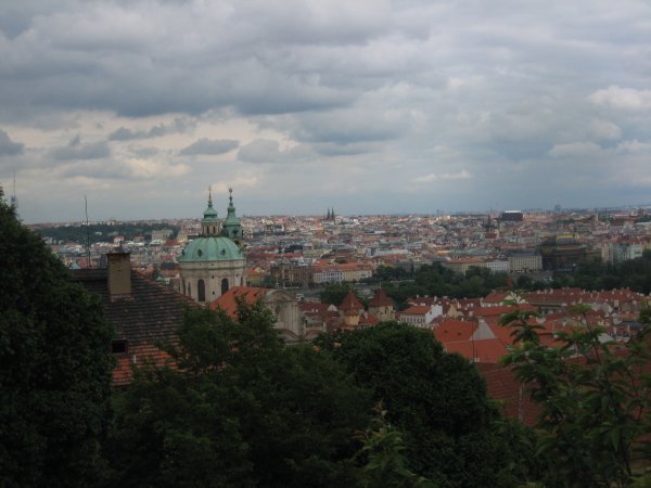 Overlooking Prague