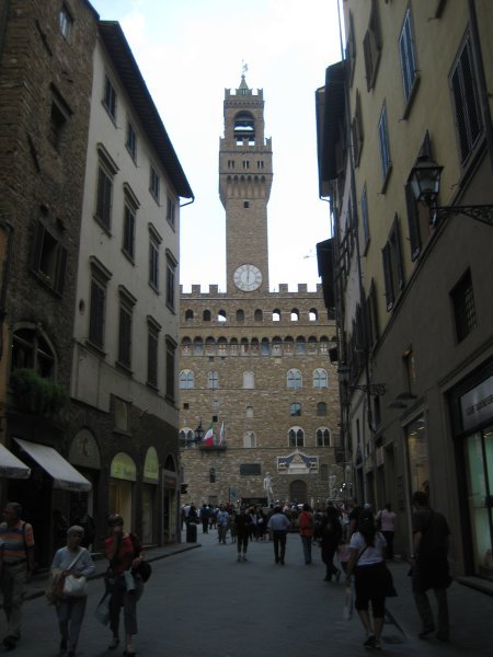 The streets of Florence