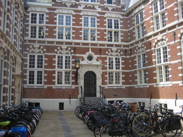 The University courtyard