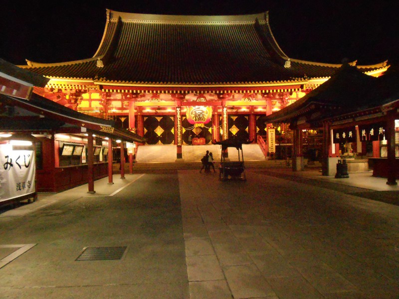 Sensoji Temple at Night
