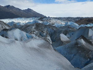 Huge glacier