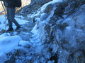 Icy cascade