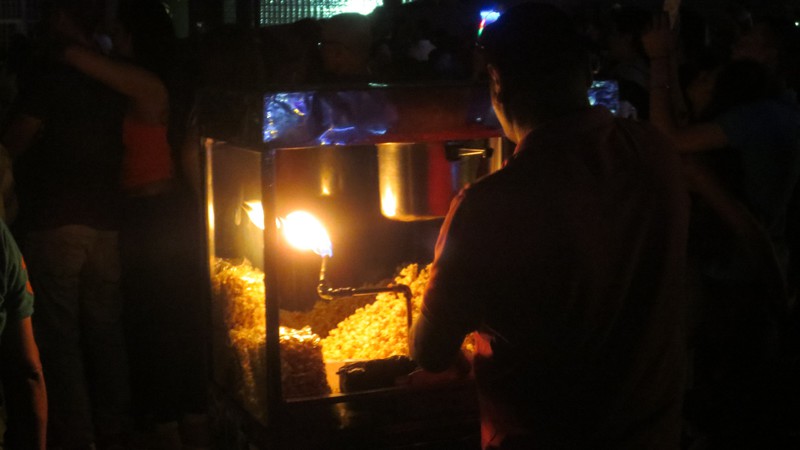 Fire-Breathing Popcorn Machine