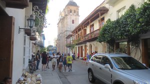 Walking Through Cartagena