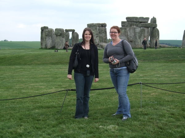 Sarah and I at Stonehenge